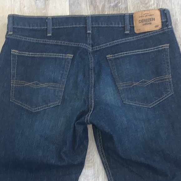Worn Once! Denizen from Levi’s 285 Relaxed Fit Dark Wash Jeans 38x30 - Picture 5 of 10